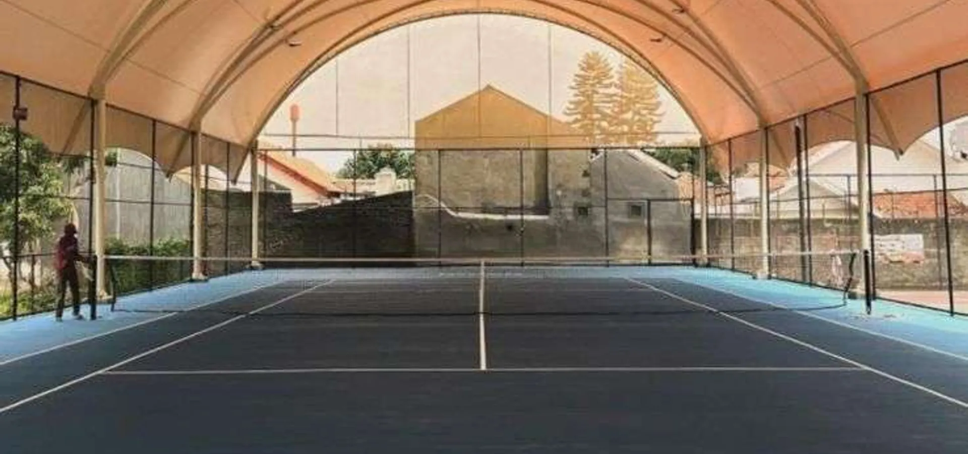 Jasa Atap Membran Lapangan Tenis Jakarta