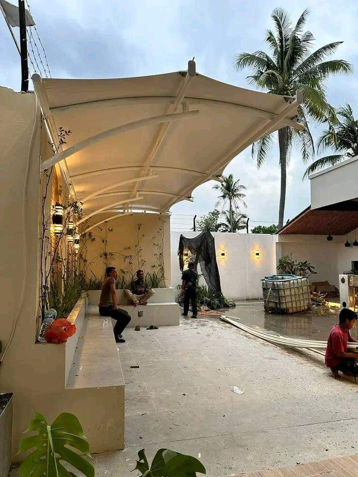 Atap Membran Cafe di Jakarta