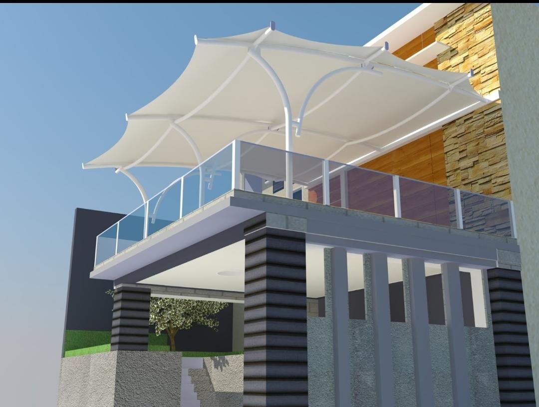 Model Kanopi Membran Banyak Dipakai di Garut