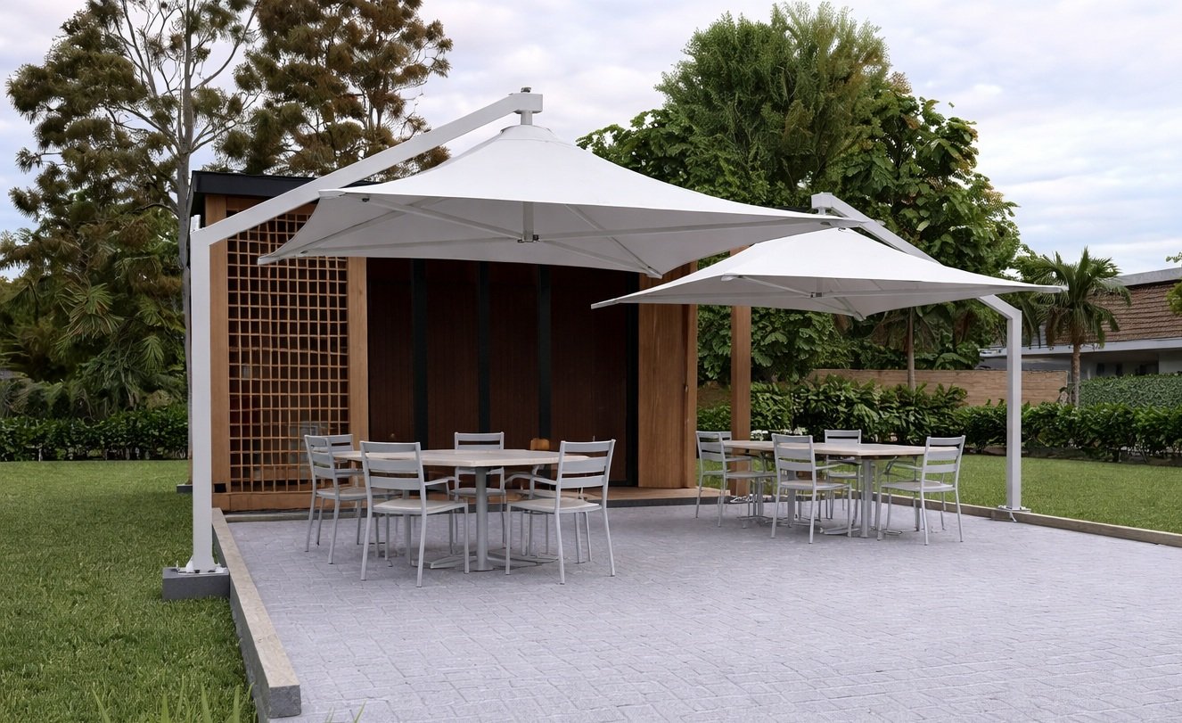 Kanopi Membran untuk Area Komersial Tasikmalaya